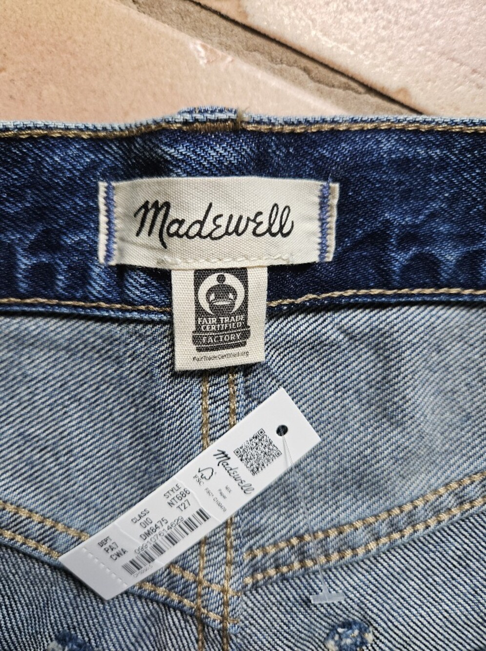 NWT Madewell Superwide-Leg Jeans - Picture 7 of 16